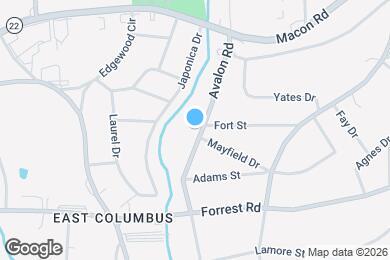 Map image of the property - 2425 Avalon Rd