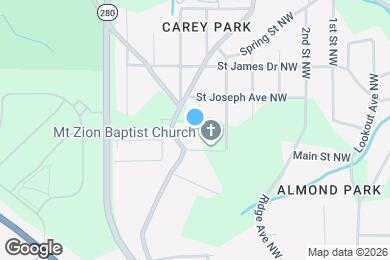 Map image of the property - 2594 Watkins St NW