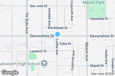 Map image of the property - 10252 Lurline Ave