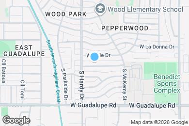 Map image of the property - 902 W Westchester Ave