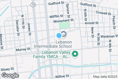 Map image of the property - 339 N 8th St