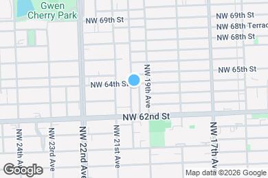 Map image of the property - 6321 NW 20th Ave