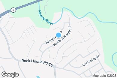 Map image of the property - 369 Hardy Water Dr SE