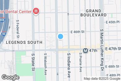 Map image of the property - 4623 S Michigan Ave