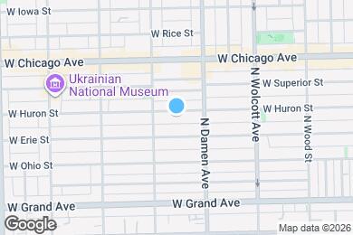 Map image of the property - 2033 W Huron St