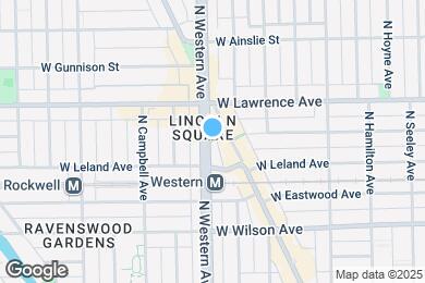 Map image of the property - 4735 N Western Ave