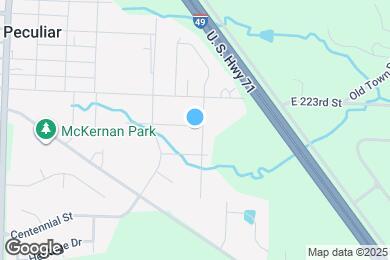 Map image of the property - 612 Arena Dr