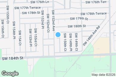 Map image of the property - 18128 SW 151st Ave