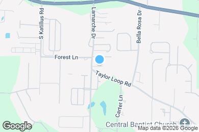 Map image of the property - 16320 Lamarche Dr