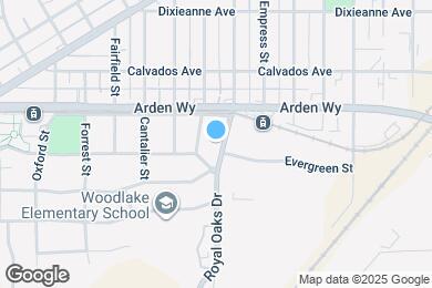 Map image of the property - 2141 Royal Oaks Dr