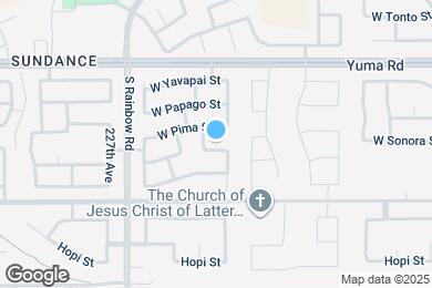 Map image of the property - 22536 W Cocopah St