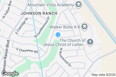 Map image of the property - 697 E Lovegrass Dr