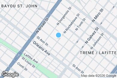 Map image of the property - 915 N Rocheblave St