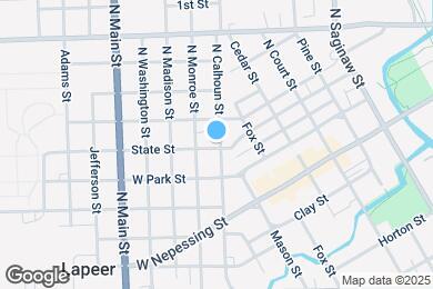 Map image of the property - 605 N Calhoun St