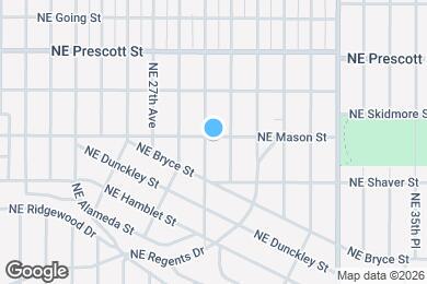 Map image of the property - 2910 NE Mason