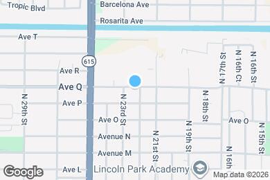 Map image of the property - 2203 Ave Q
