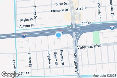 Map image of the property - 2833 Fayette St