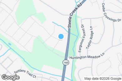 Map image of the property - Yardly Steele Creek