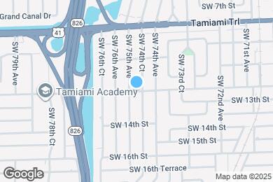 Map image of the property - 7452 SW 12th St