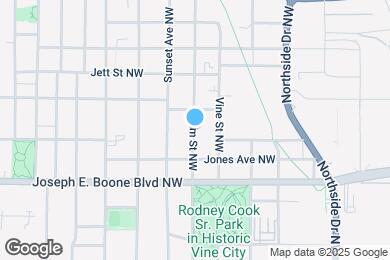 Map image of the property - 391 Elm St NW