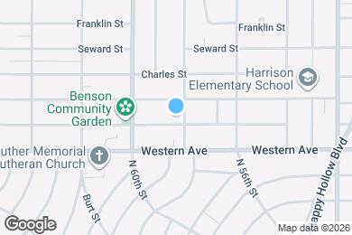 Map image of the property - 5806 Lafayette Ave