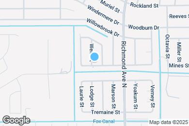Map image of the property - 1842 Welk St