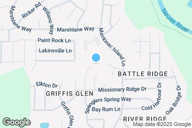 Map image of the property - 4338 Bay Rum Ln