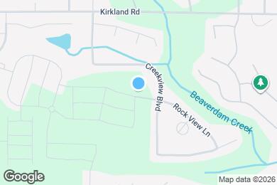 Map image of the property - 312 Rock View Ln