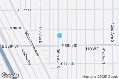 Map image of the property - 3725 36th Ave S