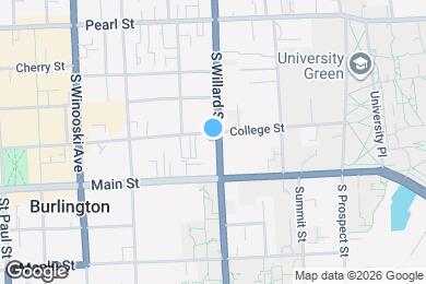 Map image of the property - 349 College St