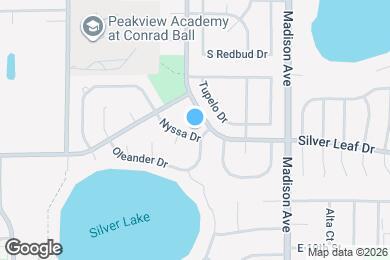 Map image of the property - 1053 Nyssa Dr