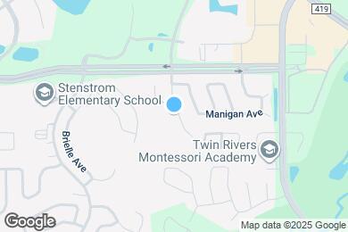 Map image of the property - 1022 Henson Ct