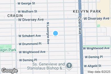 Map image of the property - 4933 W Schubert Ave