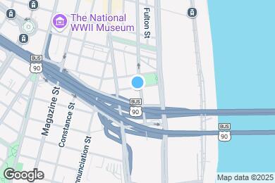Map image of the property - 1111 S Peters St