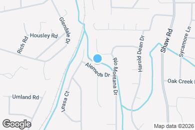 Map image of the property - 1174 Alemeda Dr