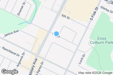 Map image of the property - 1545 7th St