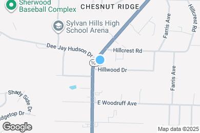 Map image of the property - 107 Hillwood Dr