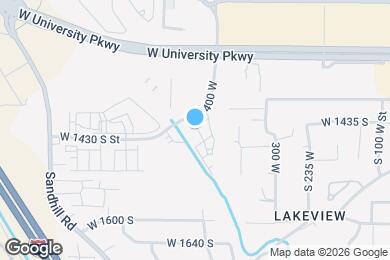 Map image of the property - 1464 S 430 W
