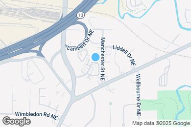 Map image of the property - 1772 Morningtide Ln NE