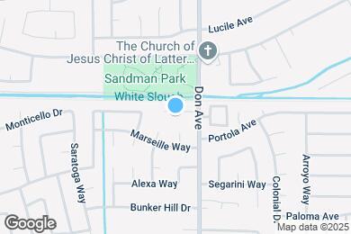 Map image of the property - 2540 Antoine Ct