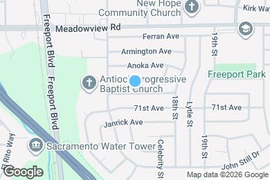 Map image of the property - 1601 Neihart Ave