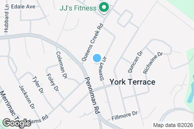 Map image of the property - 1115 Stewart Dr