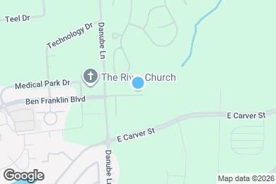 Map image of the property - Room in Townhome on Trevino Dr