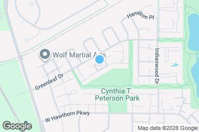 Map image of the property - 1011 Cleveland Ct