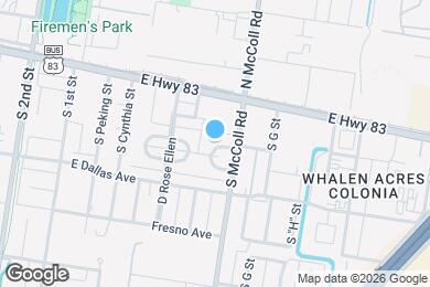 Map image of the property - 609 N McColl Cir