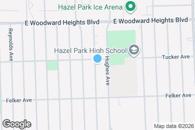 Map image of the property - 23448 Hoover Ave