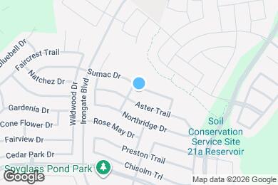 Map image of the property - 2002 Sumac Dr