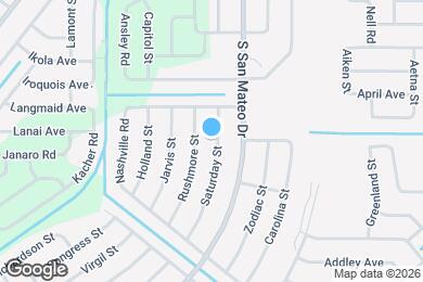 Map image of the property - 2235 Saturday St