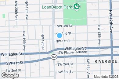 Map image of the property - 1627 NW 1st St