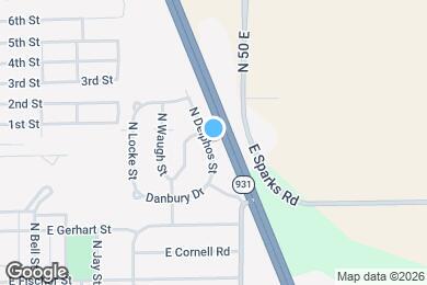 Map image of the property - 2820 N Delphos St
